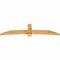 Ekena Millwork Bellingham Rough Sawn Timber Gable Bracket, Western Red Cedar, 96"W x 24"H x 4"D x 6"F, 6/12 Pitch GBW096X24X0406BEL00RWR - alternate 3